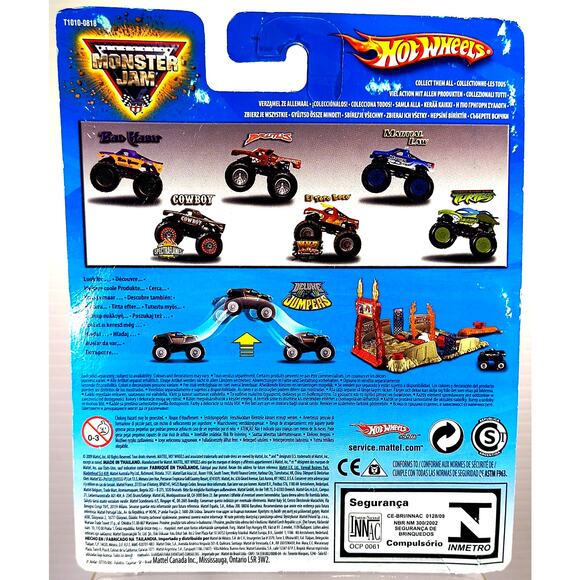 Hot Wheels Monster Jam Flag Series BAD HABIT #53/75, New, See Pics/Descr. - Picture 4 of 5